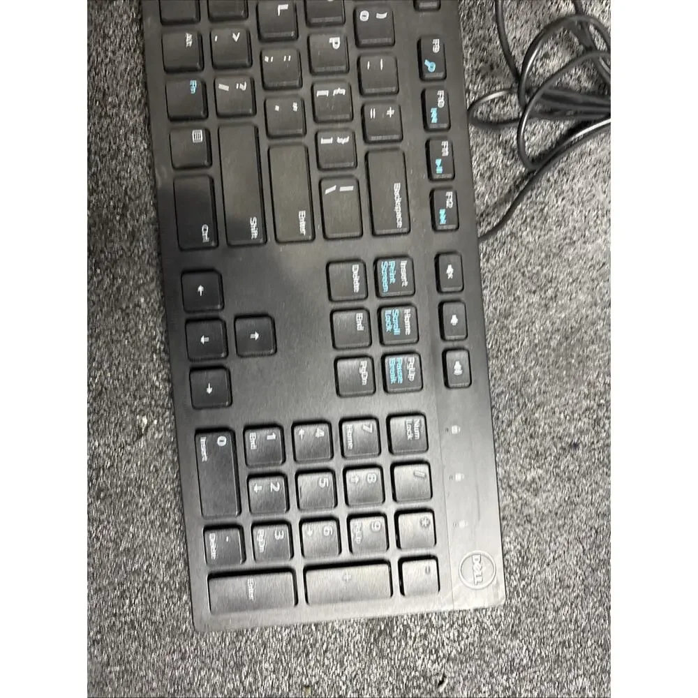 Dell KB216-BK-US Wired Keyboard - Black